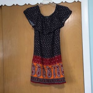 Off-the-shoulder dress